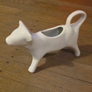 Cow Creamer: B.I.A- White Ceramic